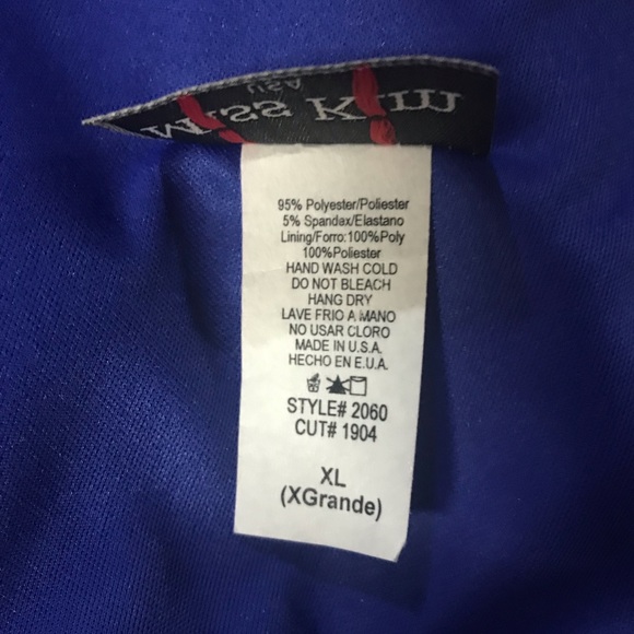 Miss Kim Blue Long Dress - Picture 4 of 8